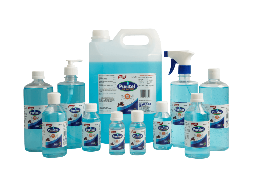 Hand Sanitzer Manufacturer All PAcks